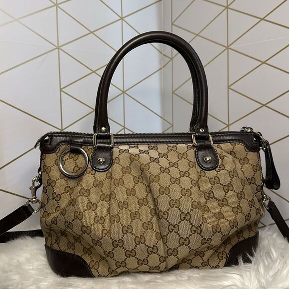 💯Authentic Gucci Two-Way Handbag🍀 - Picture 14 of 16